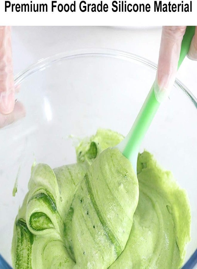 باسكيتي ملعقة طهي مرنة من السيليكون من باسكتي مع قلب من الفولاذ المقاوم للصدأ، غير لاصقة - عبوة من قطعتين (لون عشوائي) - Image 3